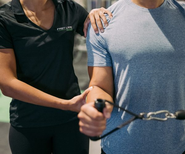 Resistance Bands Arms with Assistance